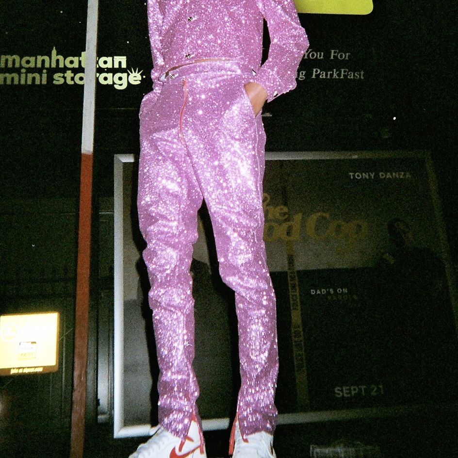 pinkGLITpant