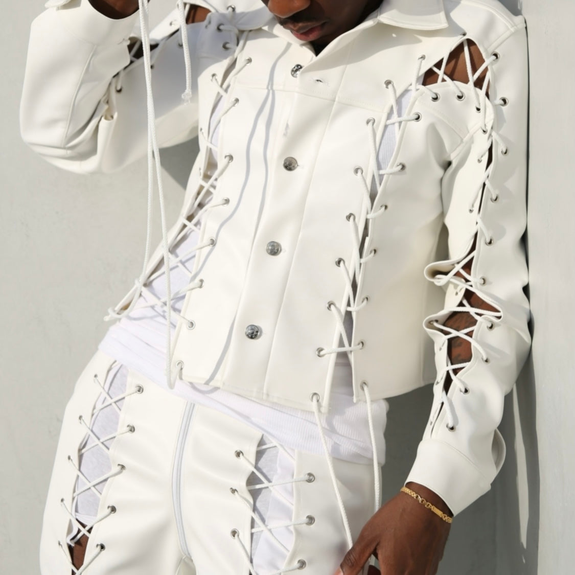 LACEDjacket (White)